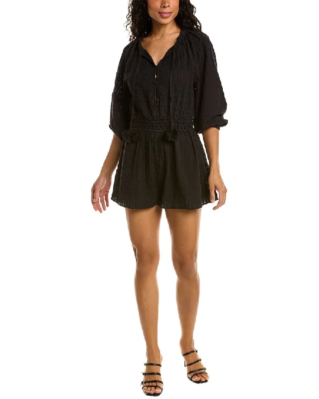 Classic Timeless Elegant Style Tanya Taylor Vanna Romper