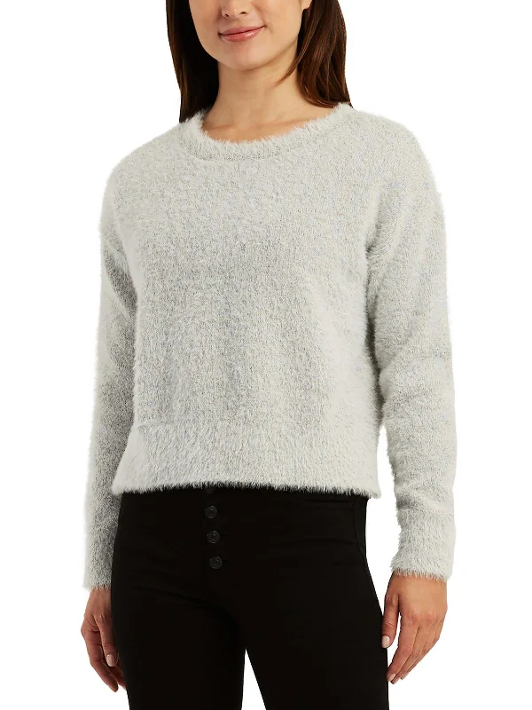 Seasonal Trend Womens Long Sleeve Textured Pullover Sweater