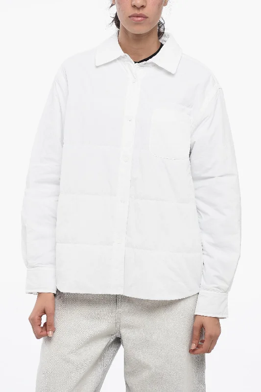 Fashion Forward, Function First Armani Emporio Paded Overshirt With Drawstring