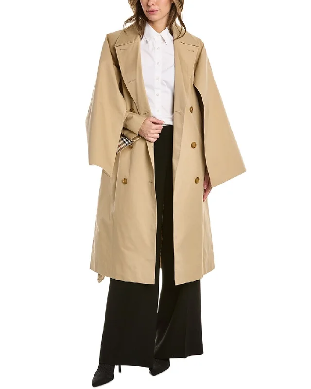 Effortless Everyday Wear Burberry Gabardine Trench Coat