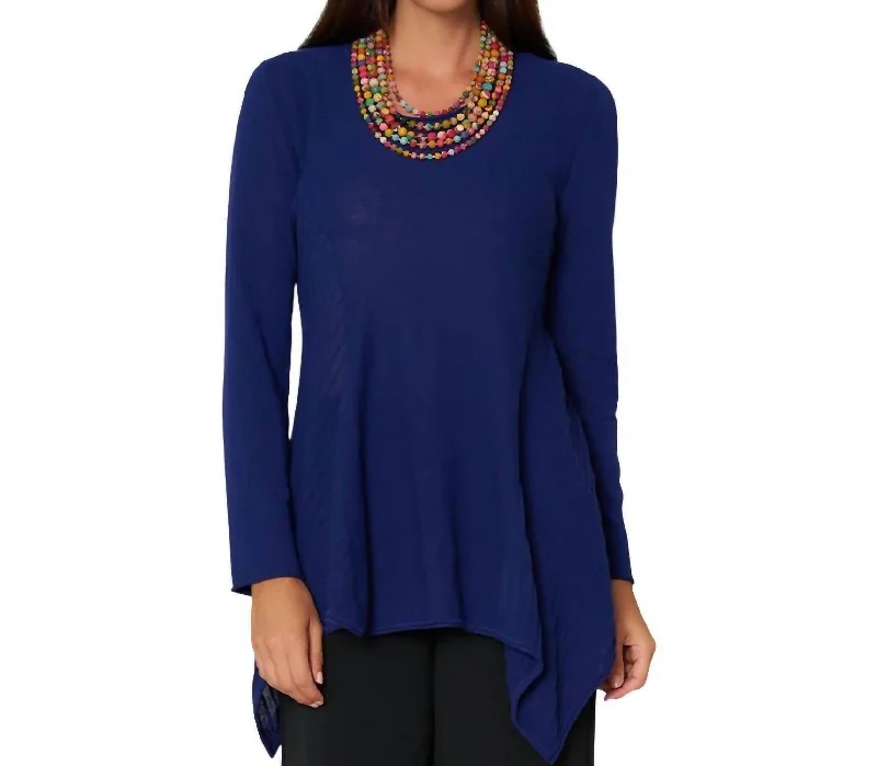 Save Big Just Right Sweater In Royal Blue