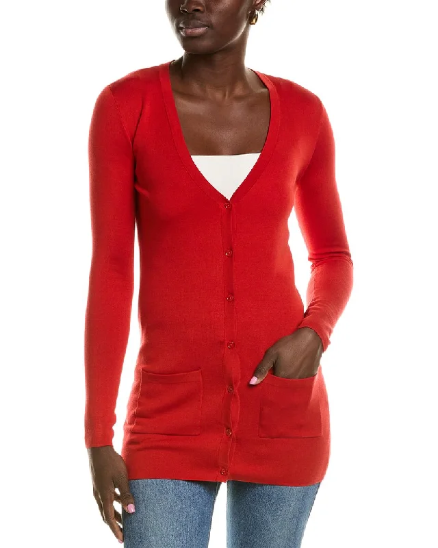 Fresh Styles, Fresh Deals Michael Kors Collection Bette Silk-Blend Cardigan