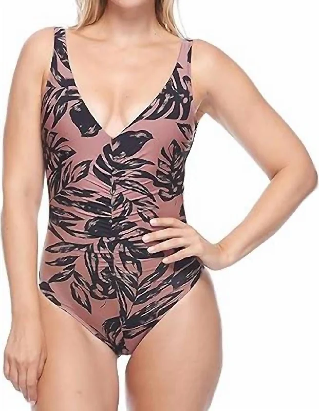 Durable Fashion Picks Sulawesi Jennifer One-Piece Bikini In Black