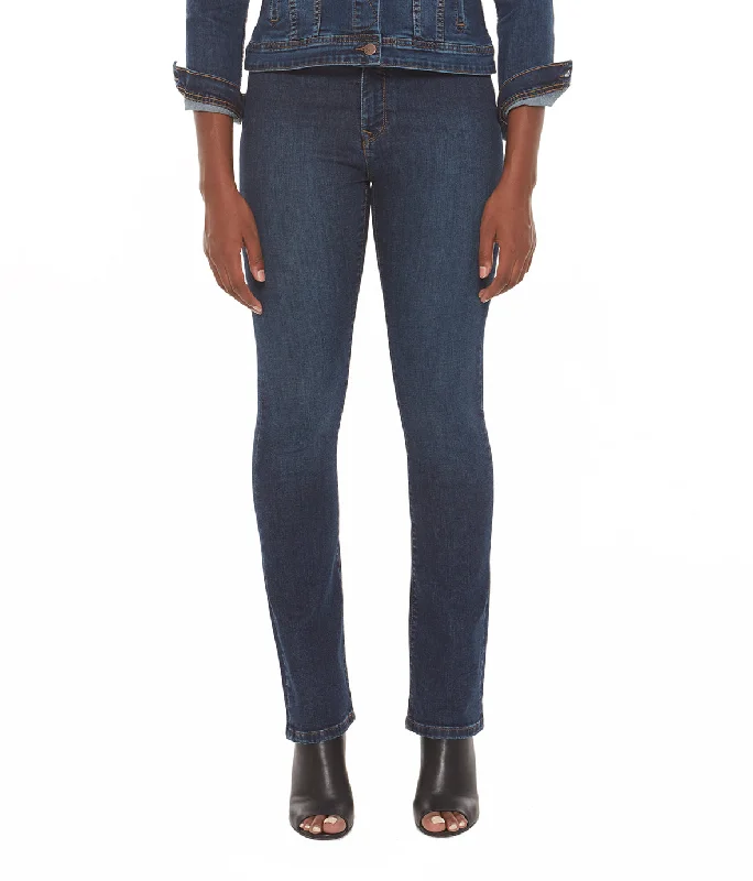 Additional Time-Limited Offers Kristine-CSN Mid-Rise Straight Jeans