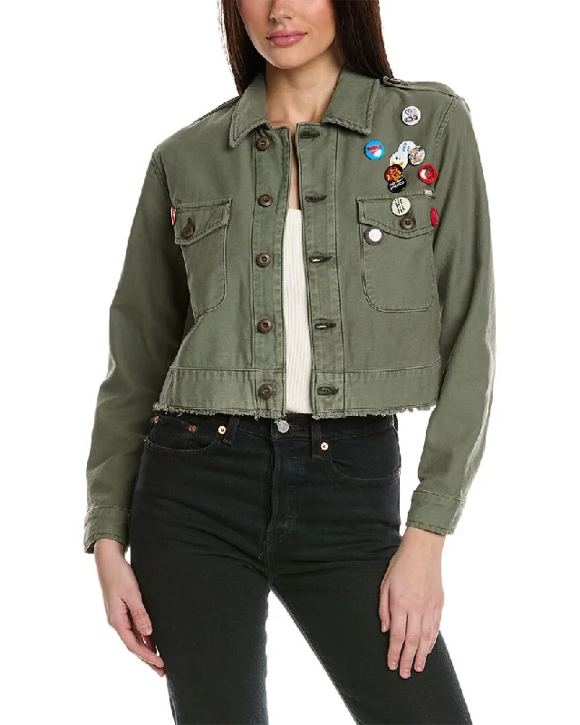 Big Savings MOTHER Denim The Cropped Veteran Jacket