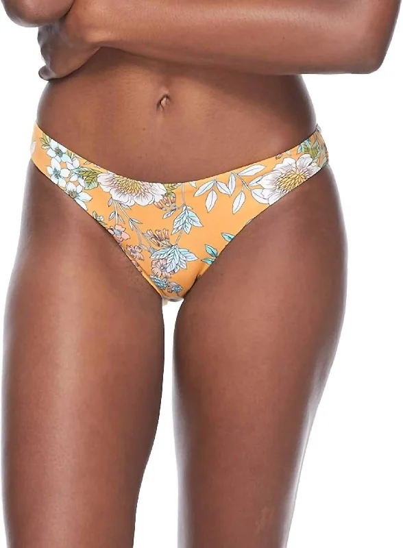 Cutting Edge Fashion Penelope Angelina Bikini Bottom In Yellow