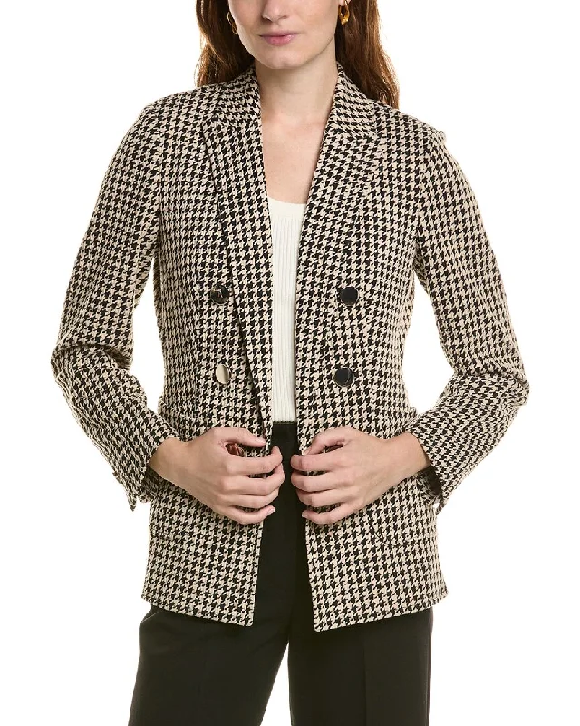 Casual Elegance Anne Klein Peak Lapel Jacket