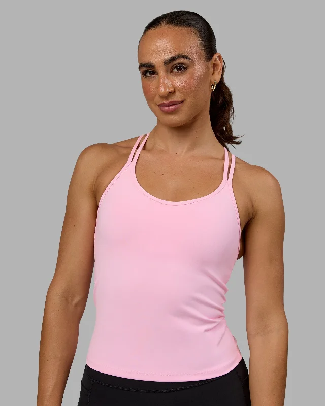 Limited Stock Balance Active Shelf Bra Tank - Pale Pink