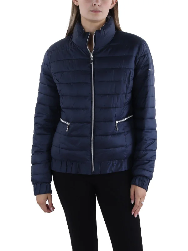 Chic Casual Style Womens Insulated Reversible Puffer Jacket