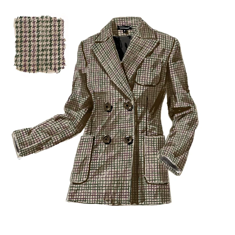 Clearance Sale, All Cheap The Houndstooth Blazer