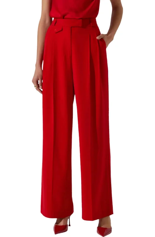 Business Casual Outfits Bryony Pants In Red