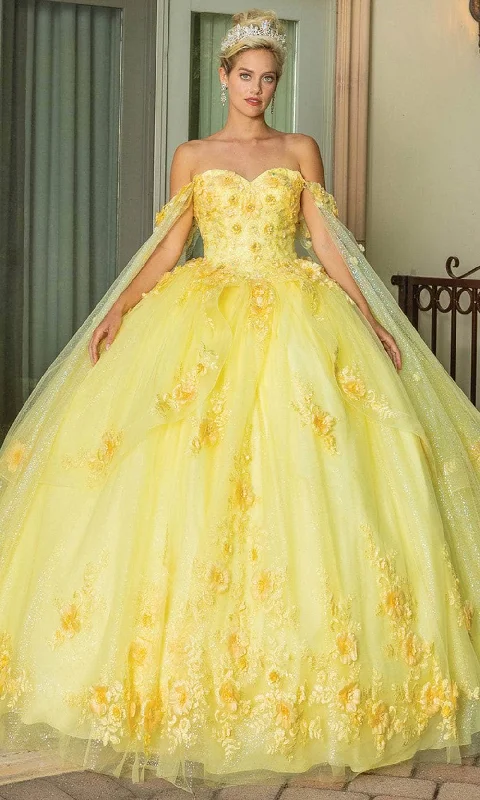 Fashion Essentials Dancing Queen 1788 - Embelished Quinceanera Ballgown