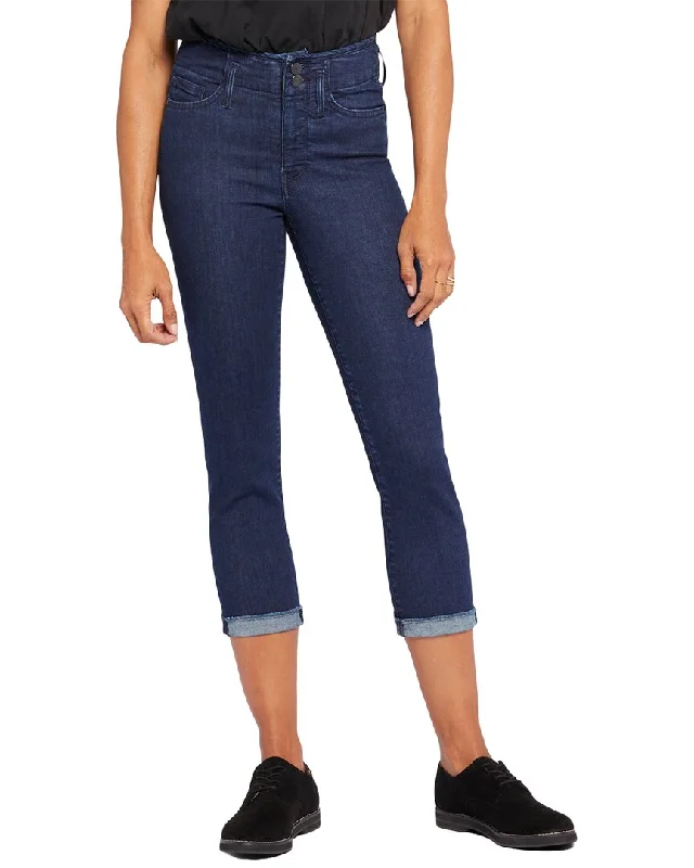 Travel Essentials NYDJ Petite Chloe Capri Mystique Jean