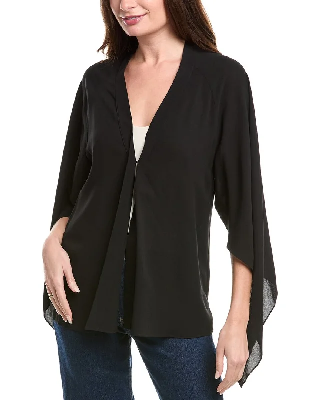 Mega Sale Michael Kors Collection Silk Flare Wrap Top