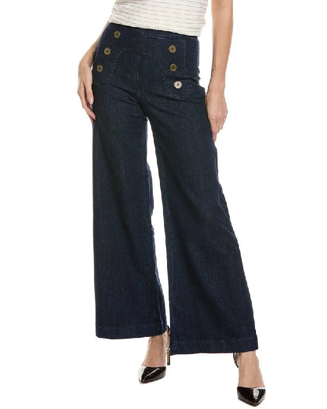 Elegant Clothing Joseph Ribkoff Denim Wide Leg Pant