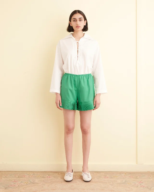 Wardrobe Essentials Brunch Shorts - Green