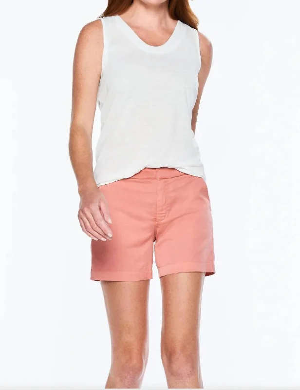 Latest Trends Mitchell Chino Short In Salmon