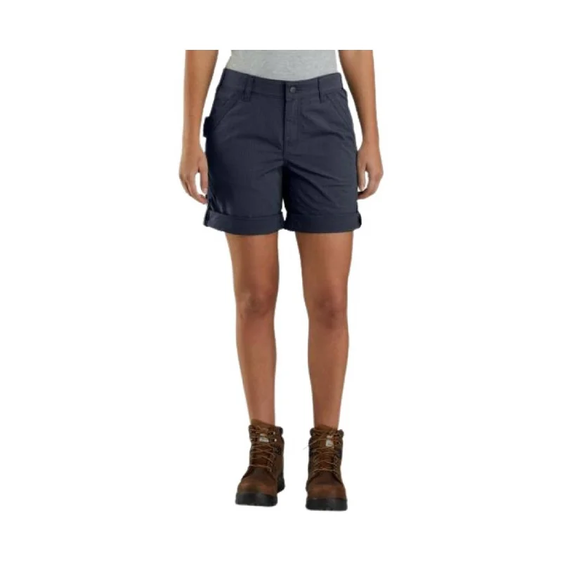 Limited Stock, Big Discounts Carhartt Women's Force Loose Fit Work Short - Navy