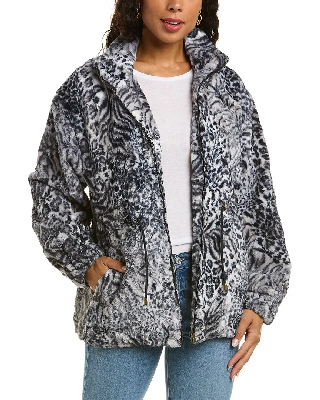 Lighten Up With Nordic Styles Johnny Was Drawstring Silk-Lined Jacket