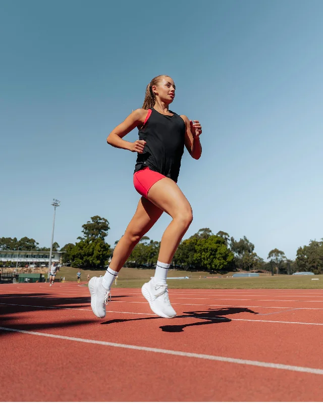 Playful Elegance Pace Running Tank - Black