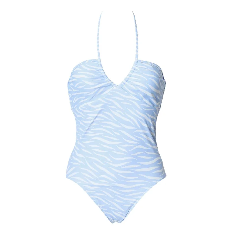 Trend Driven Wardrobe Mallie One Piece In Blue Wave