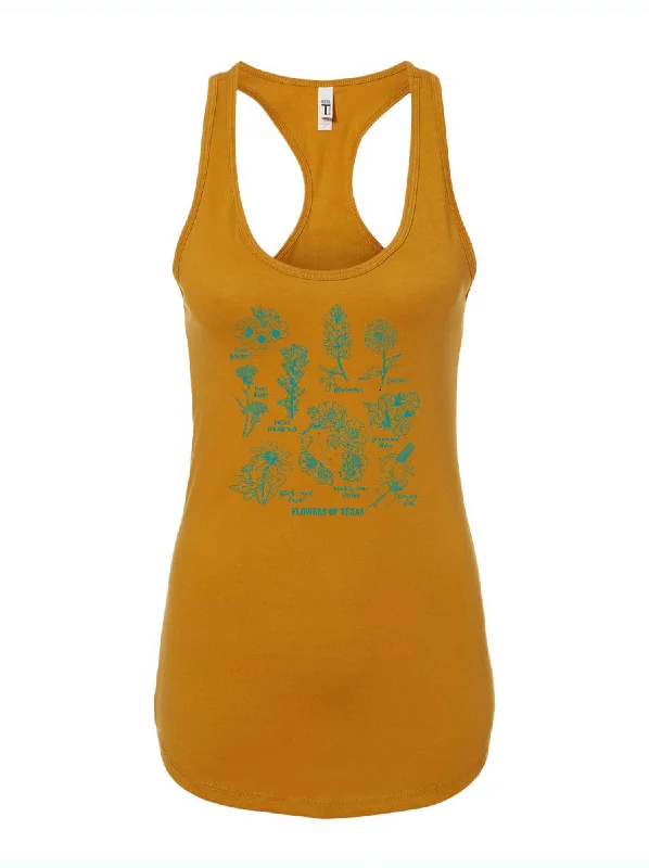 Flash Sales Women's Flowers of Texas Racer Tank