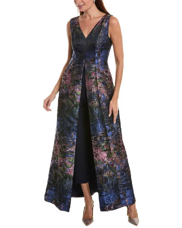 Chic Outfits Kay Unger Clark Walk Thru Jumpsuit