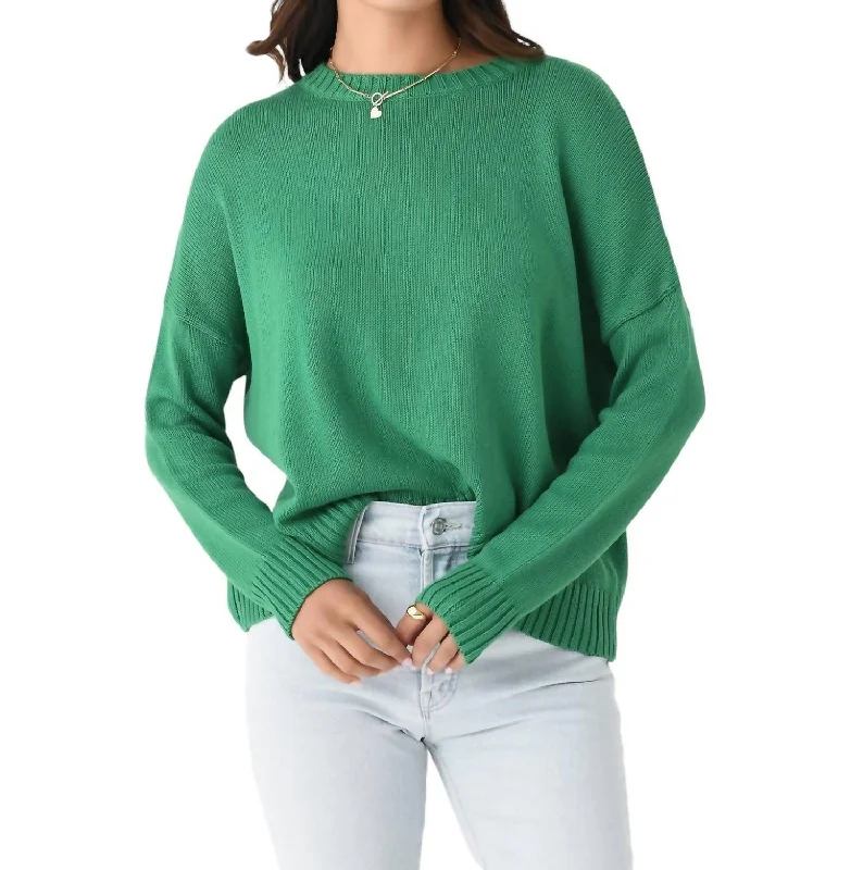 Current Trends Wide Pullover In Menta