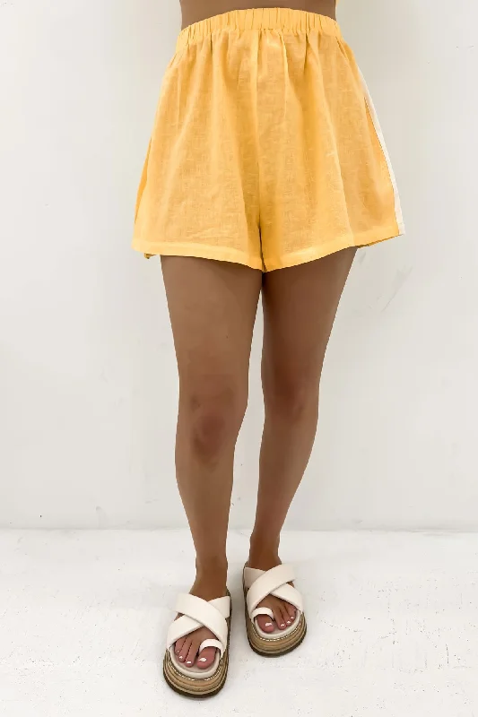 Save Big Elle Short Yellow