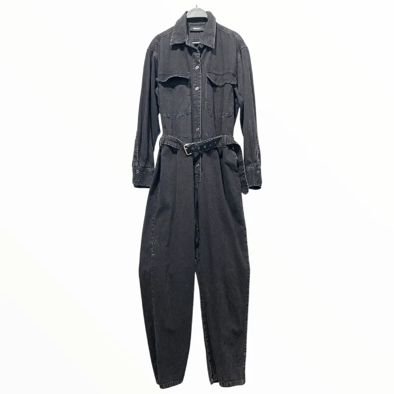 Premium Style RACHEL COMEY/T&B Set/L/Denim/BLK/Overalls