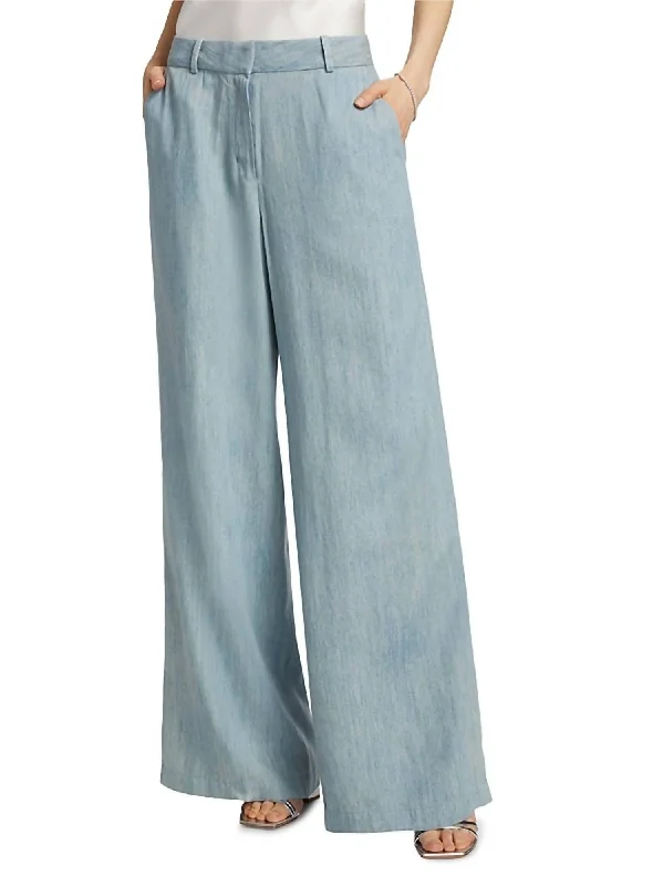 Trend Alert Lydia Pant In Light Denim