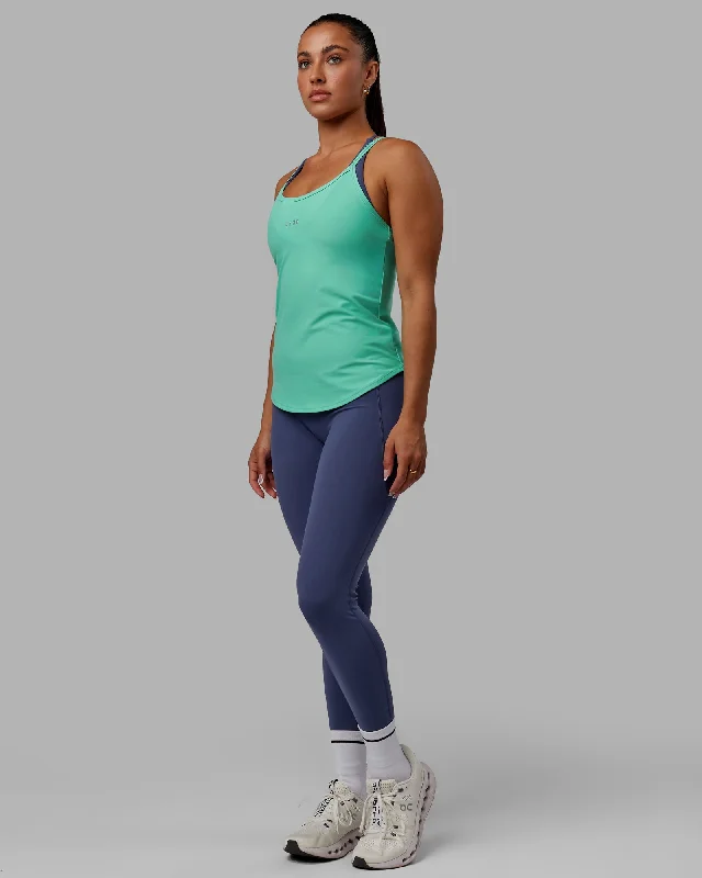 Fashion Essentials Agility Active Tank - Aqua