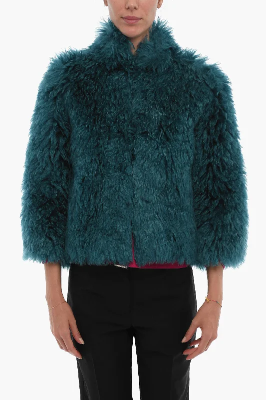 Season Appropriate Women's Collection Becagli Since 1944 Lined faux-Fur Jacket