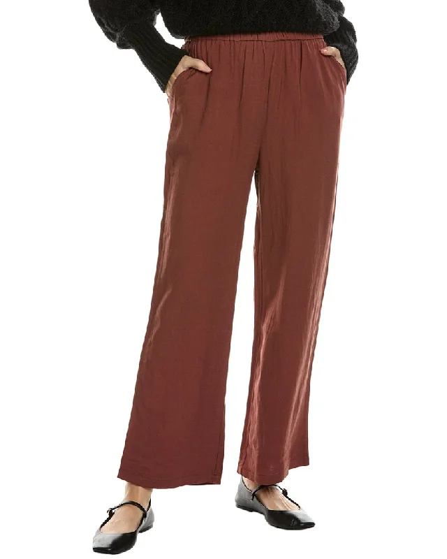 Feminine Elegance Seraphina Linen-Blend Pant