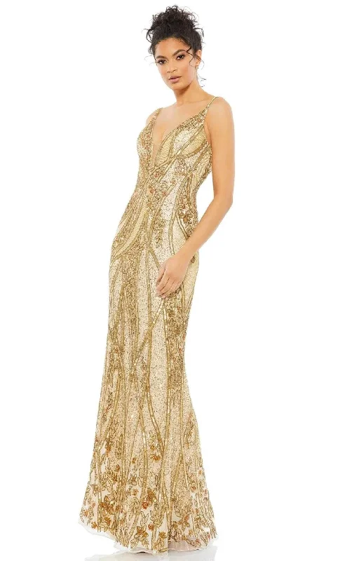 Exclusive Sale Mac Duggal 5517 - Embellished Sheath Gown