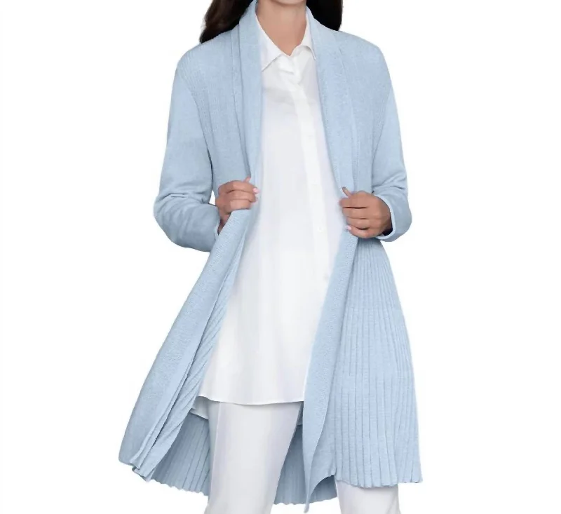 Fashion For Every Occasion Go To Cardigan In Chambray