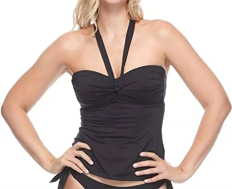 Limited Time Deal Sulawesi Amelia Tankini Top In Black