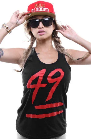 Effortless Everyday Wear Booger Kids X Adapt :: Keep It 49 (Women's Black Tank Top)