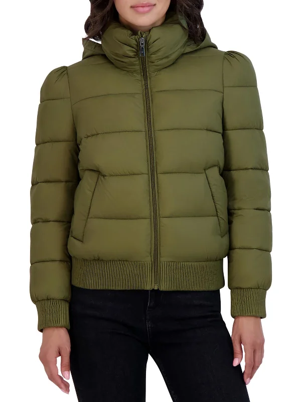 Women's Urban Fashion Womens Cold Weather Hooded Puffer Jacket