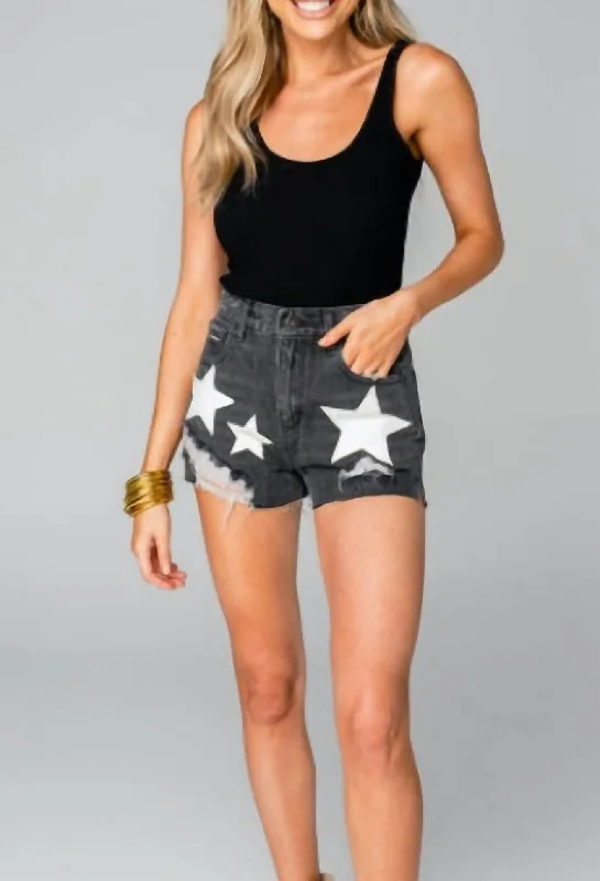 Style Upgrade Dawson Short In Black