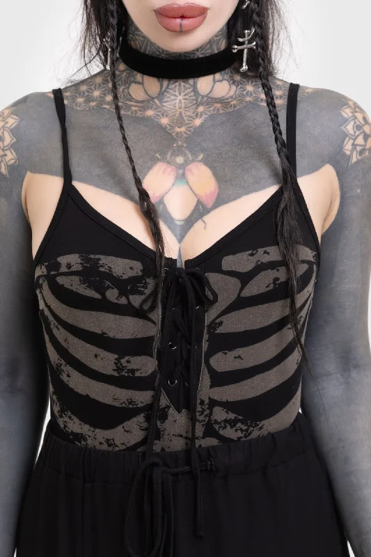 Trendy Threads Bone Chiller Bodysuit