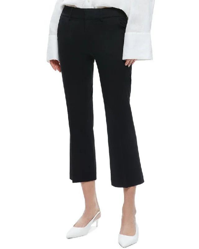 Dive Into Trendy Styles alice + olivia Janis Low- Rise Cropped Flare Pant