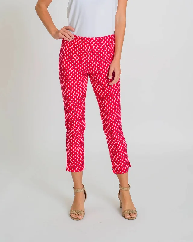 Odd Size Clearance Sale Lucia Pant In Foulard Red