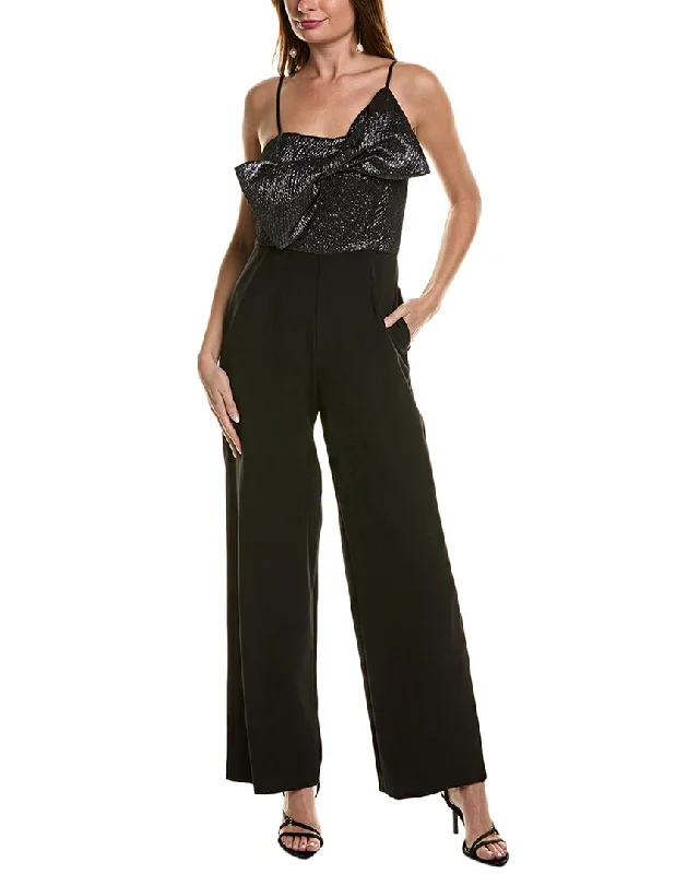 Premium Fabrics Anne Klein Bow Bodice Jumpsuit