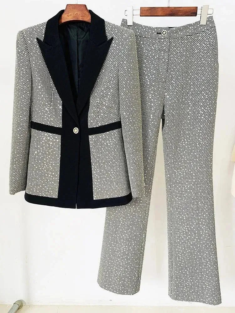 Exclusive Sale Sleek Women Pant Suit, Sequin