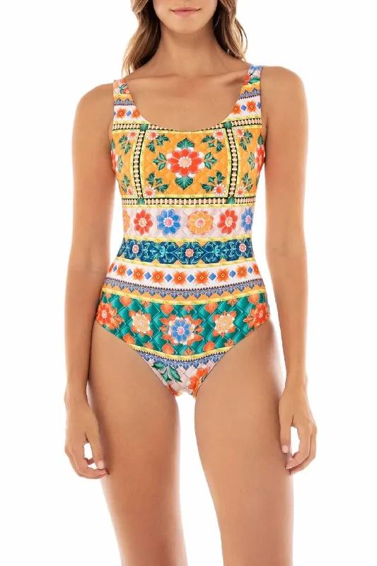 Eclectic Style Wardrobe Koraline One Piece In Tile