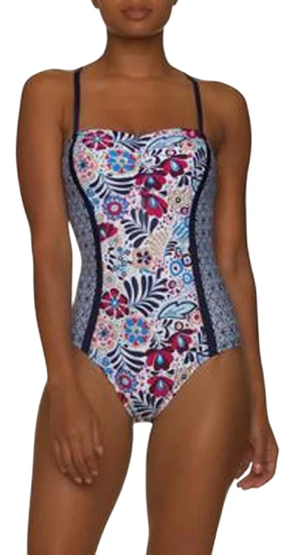 Runway Inspired Wear Island One-Piece Bikini In Heavenly