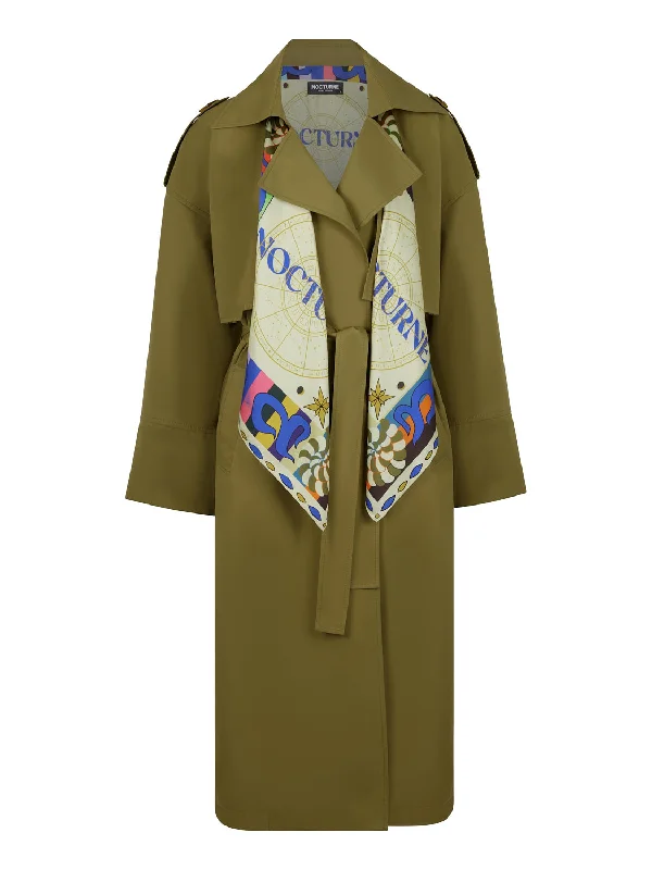 Forward Trendsetter Double-Breasted Trench Coat