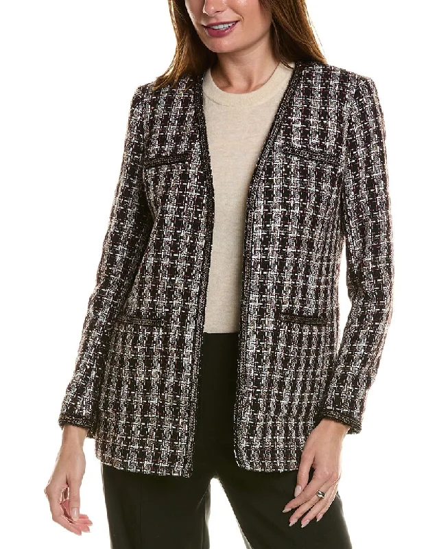 Comfort First Women's Fashion Anne Klein Kissing Front Cardigan