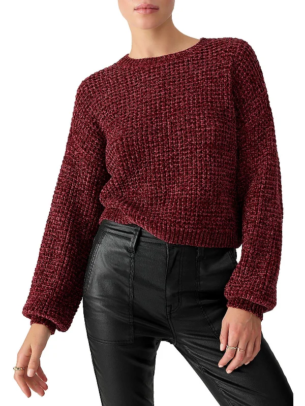 Hollywood Glam Award - Show Style Womens Knit Long Sleeve Crewneck Sweater